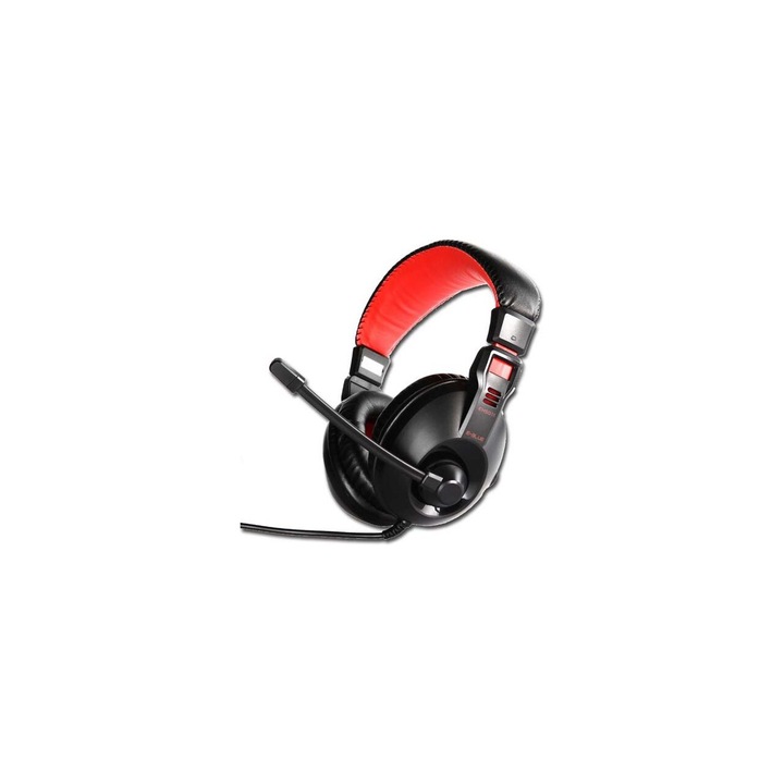 Слушалки E-Blue Conqueror I EHS011BK, черни
