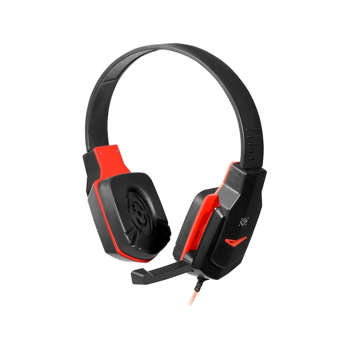 Casti Gaming cu Microfon, Supresie Zgomot, Sunet Surround 7.1, Over-Ear, Negru, 9.41x7.01x4.09 inches