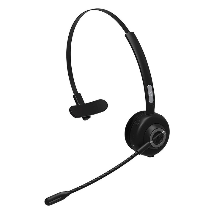 Слушалки с микрофон Xqisit Lite, 43586, Черни