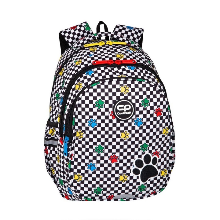 Ученическа раница CoolPack, Jerry, Catch me, 28x39x15, Многоцветен