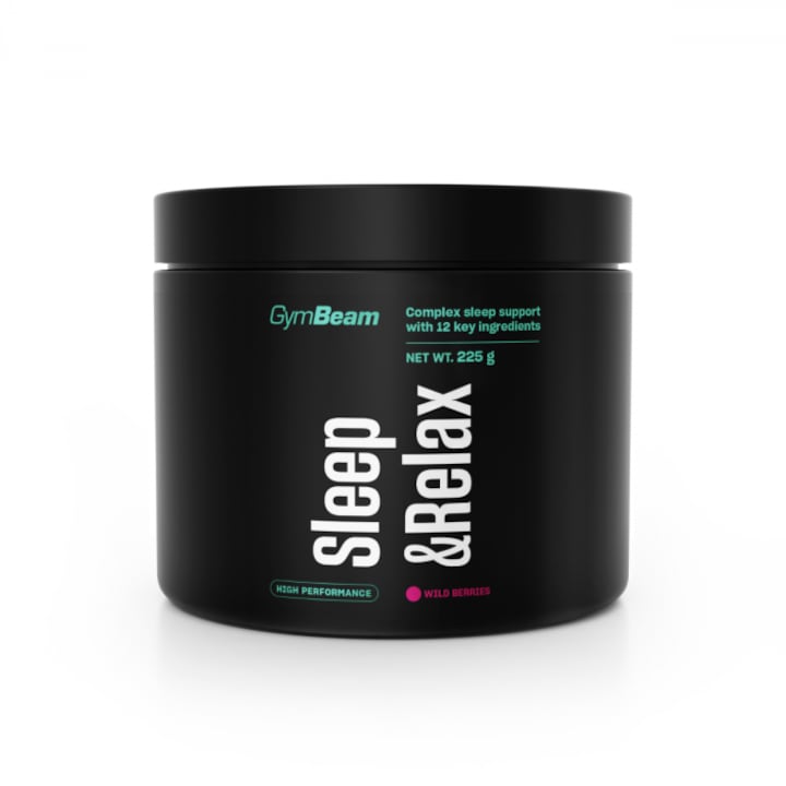 GymBeam - Sleep & Relax 225 g erdei gyümölcs