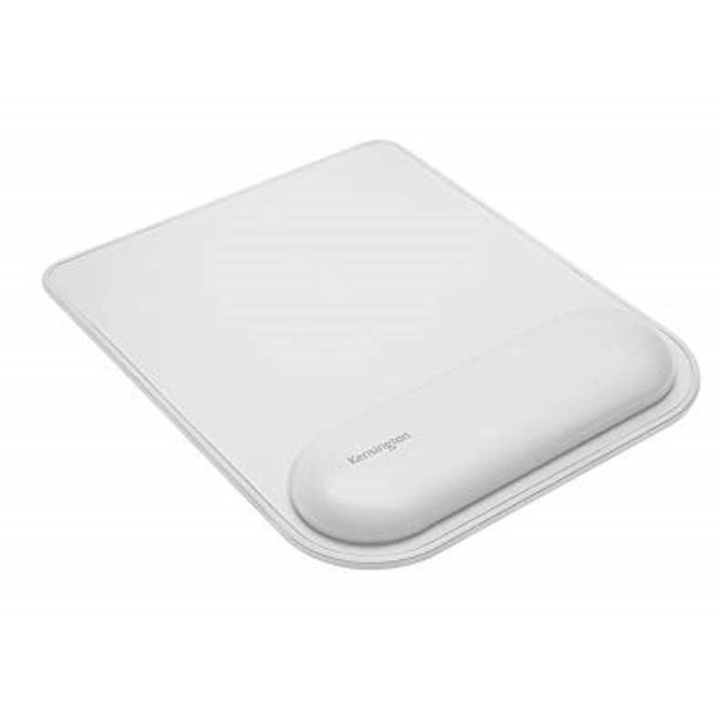 Mouse Pad Kensington ErgoSoft, cu suport ergonomic pentru incheietura mainii, gri deschis
