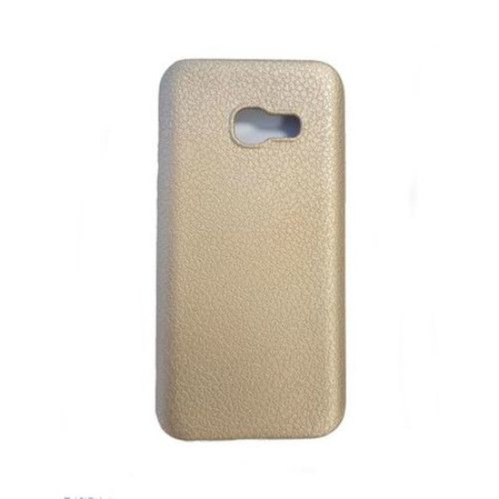 Калъф за Samsung Galaxy A7 (2017), силиконов, Evolium, златист