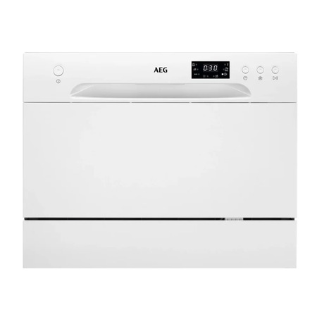 Masina de spalat vase incorporabila AEG FFB21200CW, 6 seturi, 6 programe, clasa F, Alba