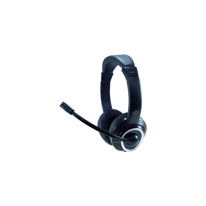Casti gaming pentru notebooks, telefoane, tablete, PS4, Xbox One, microfon cu anulare a zgomotului, jack 3, 5 mm, Rosu