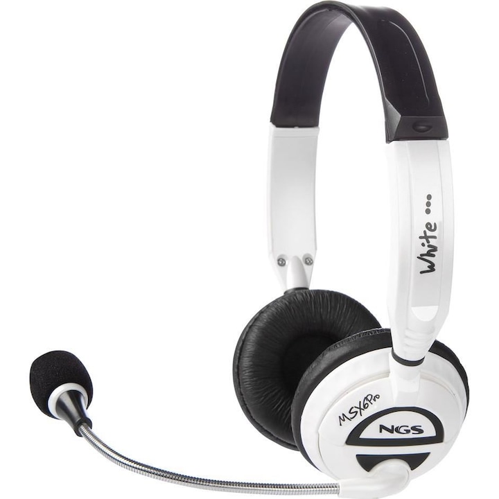 Casti PC Veho RHOX, alb, VEP-311-RHOX-W
