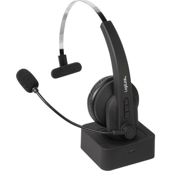 Casti gaming HyperX Cloud Stinger, DTS Headphone:X Spatial Audio, drivere 50mm, usoare (275g), microfon cu noise cancelling, cupe cu spuma cu memorie, multiplatforma, negru