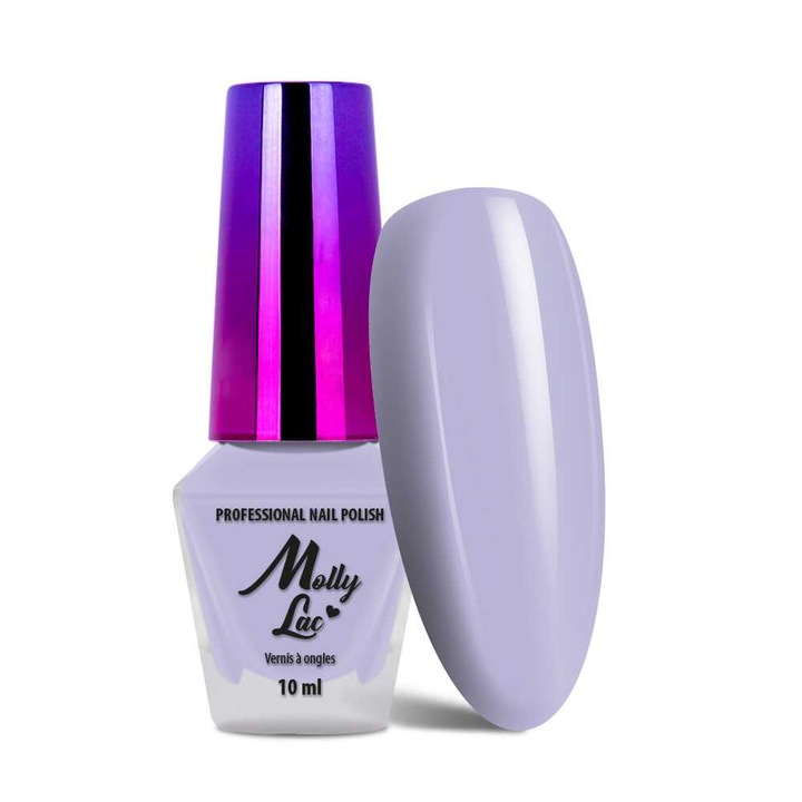 Oja semipermanenta, Molly Lac, Spring breeze, 10ml, Nr. 368, Lila