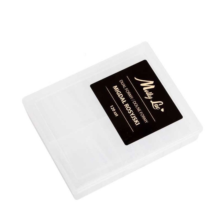 120 darabos hegyes készlet, Molly Lac, átlátszó