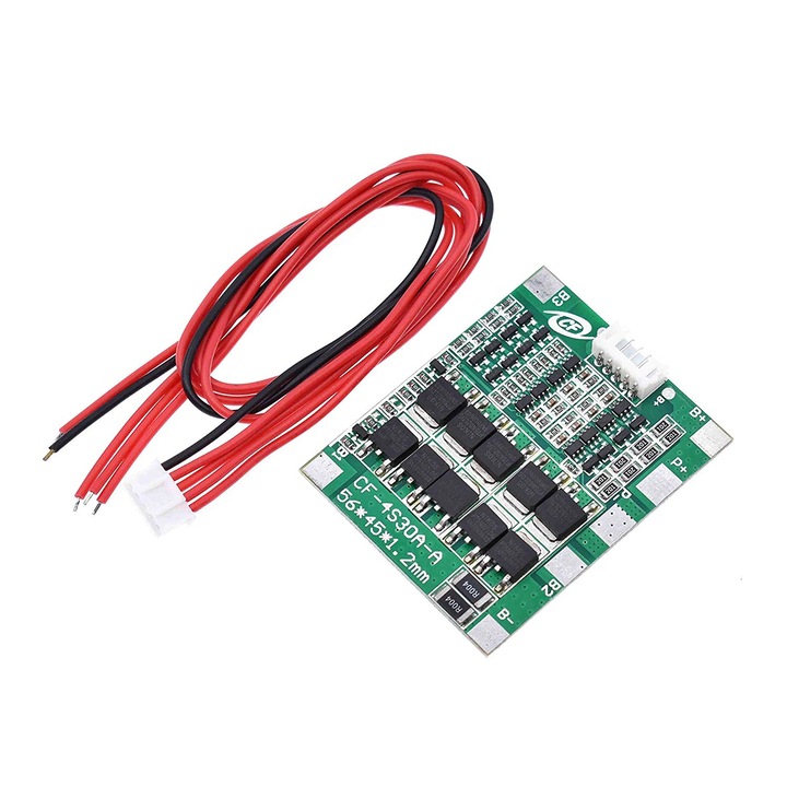 Placa de protectie pentru echilibrare acumulatori litiu 4S 30A