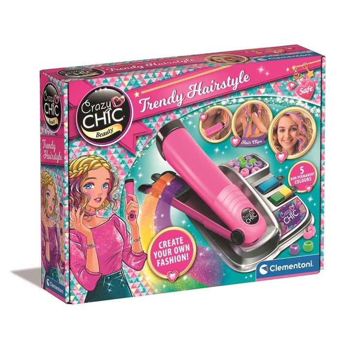 Joc Clementoni Crazy Chic - Trendy Hairstyle
