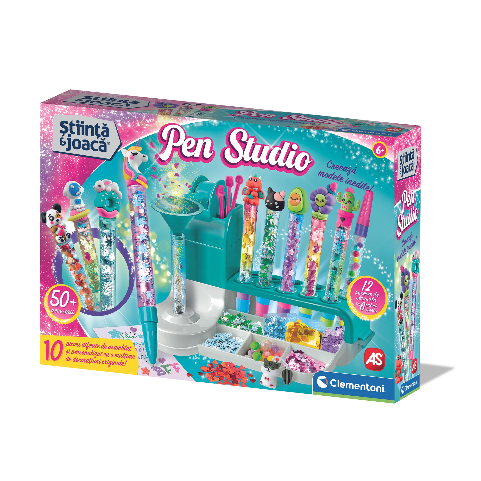 IU J.ESTINAセット Joc Clementoni Stiinta si joaca - Pen Creator Studio - eMAG.ro