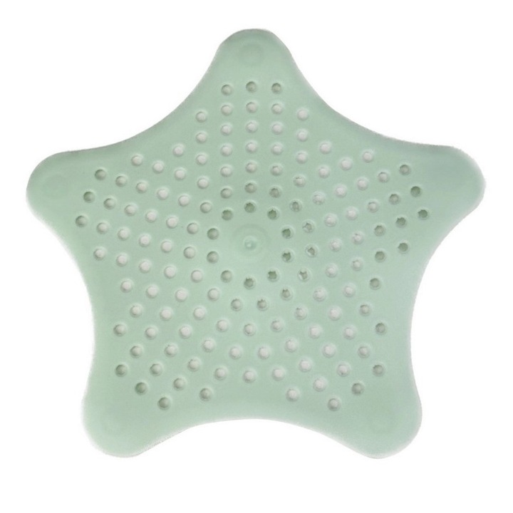 Sita pentru chiuveta si cada, silicon, 15 cm, verde fistic