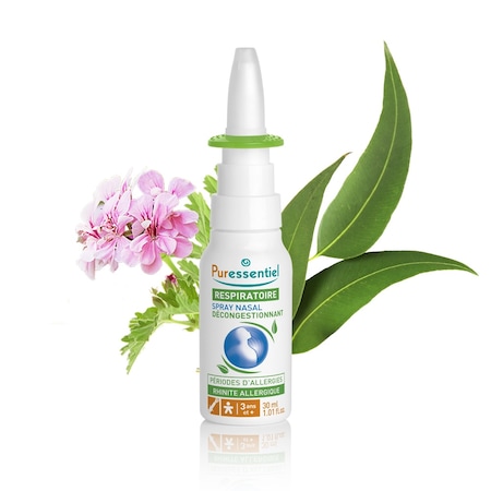 Spray nazal hipertonic decongestionant, Puressentiel, 15 ml