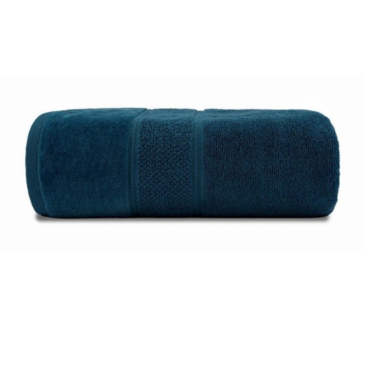 Prosop de baie, Detexpol, model Mario, 480g/m2, 100% bumbac, 30x50 cm, Culoarea marii