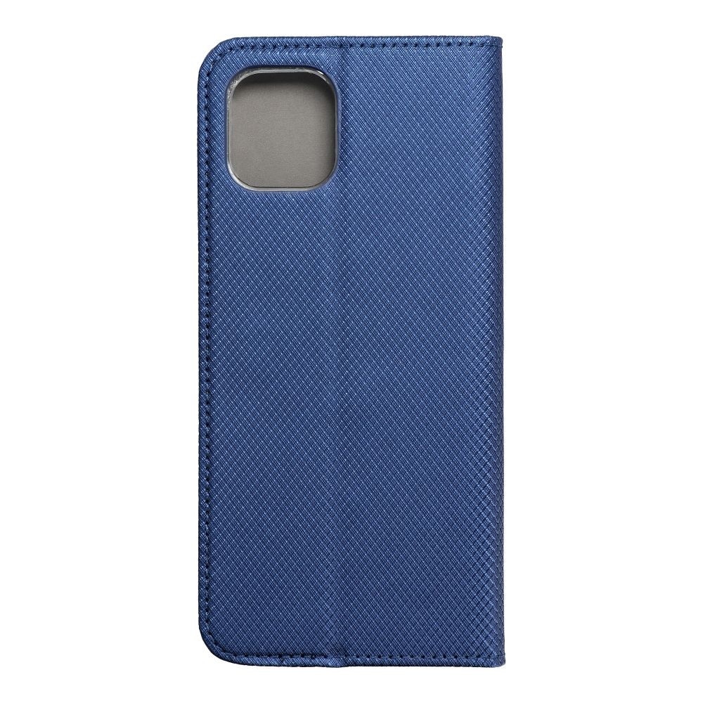 Husa carte pentru Motorola Moto G32, husa flip, husa telefon, cadru din silicon, suport card bancar, inchidere magnetica, albastru inchis