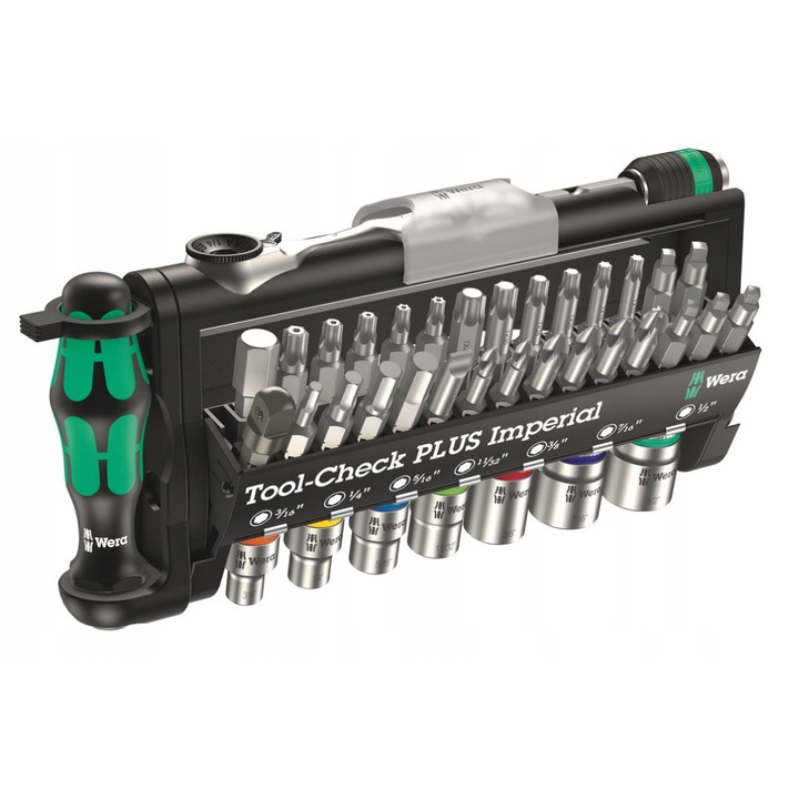 Комплект 39 бита, Wera, Multicolor