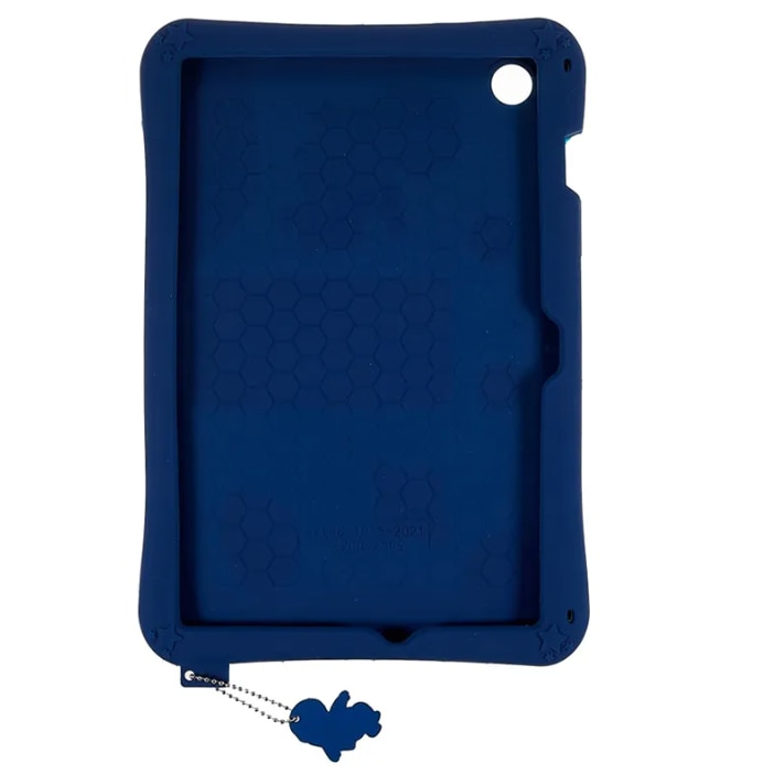 Husa De Protectie Tableta Pentru Copii, Ideas4Comfort®, Husa Tableta Model Astronaut, Cu Inel Suport, Compatibila Samsung Tab A8 10.5, Samsung Tab S6, Tab S5e, Si Tab S6 Lite, Banda Snur Prindere, Antisoc Rezistenta La Lovituri, Suport Stativ, Albastru