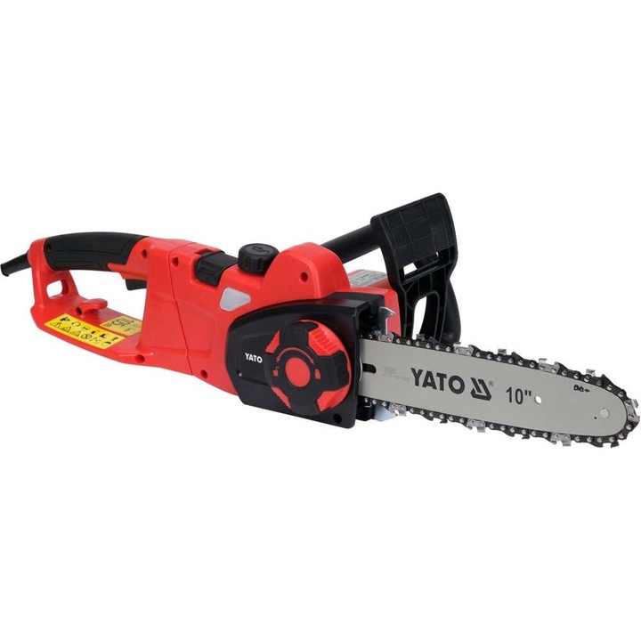 Верижен трион, Yato, 750 W, 12 m/s, оранжево/черно