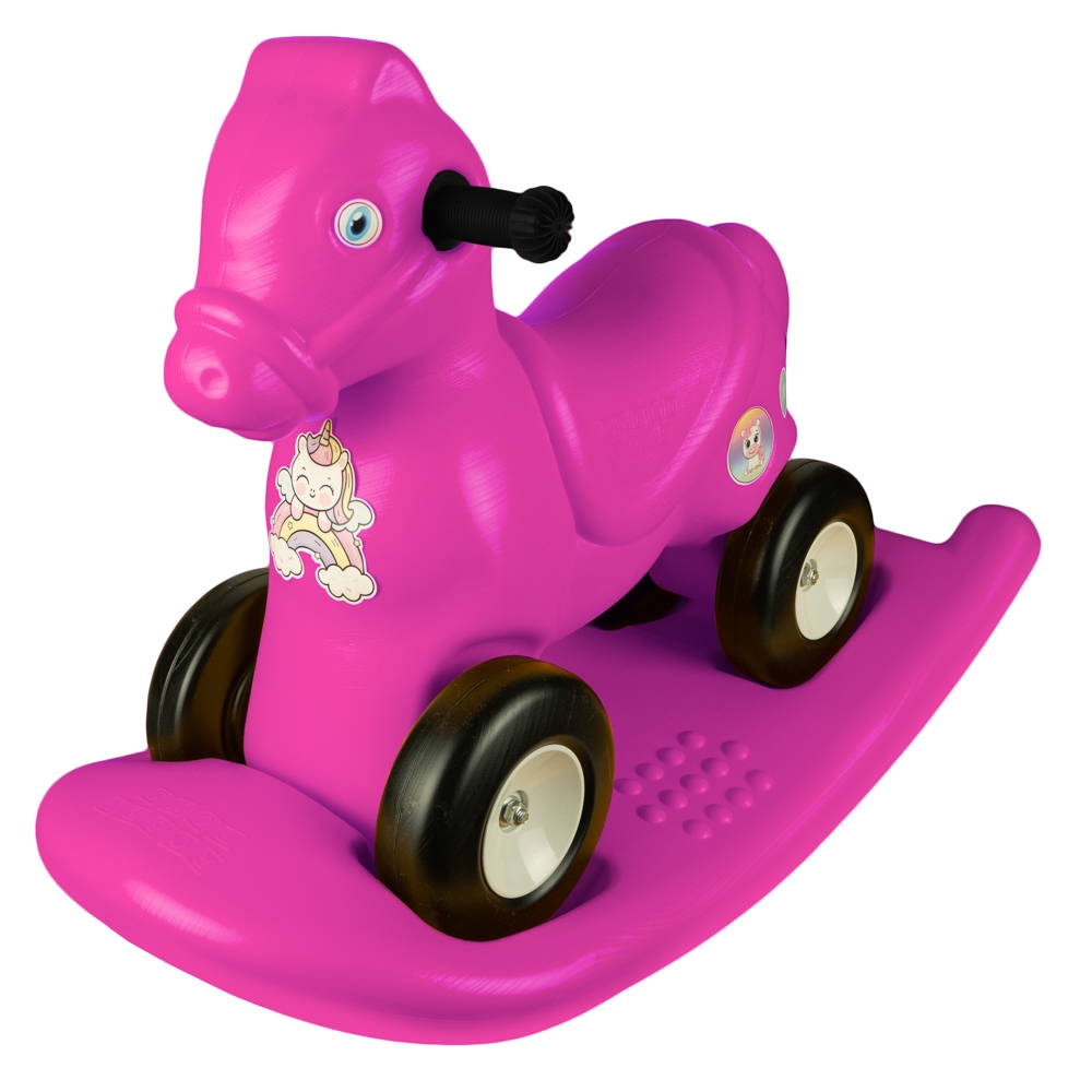 Calut Roz Calut Balansoar 2 In 1, Roz, ROBENTOYS - eMAG.ro