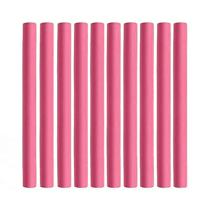 EDAR hajlékony hajcsavarók készlete, rózsaszín, 10 részes, 1. szám