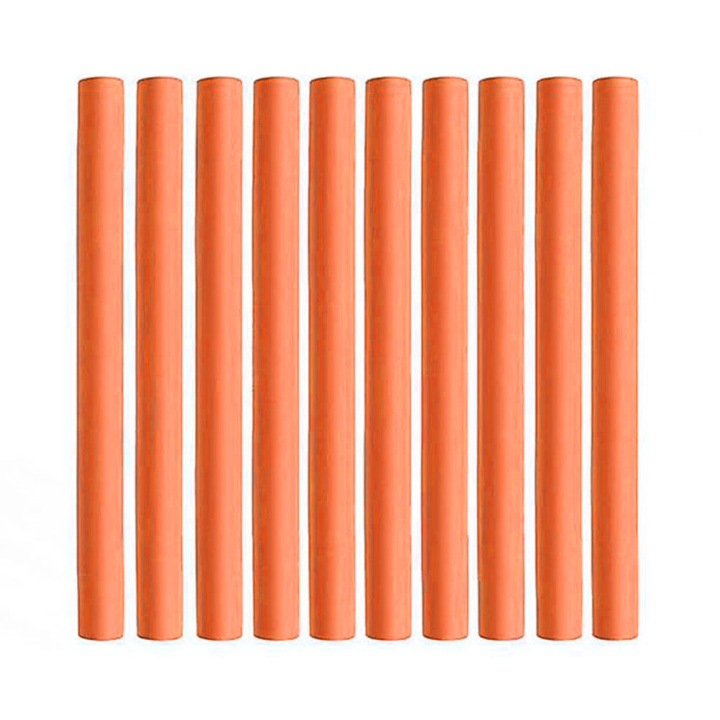 EDAR hajlékony hajcsavaró készlet, narancs, 10 db, 1. számú