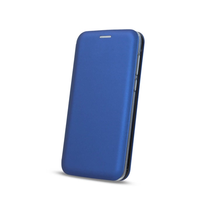Xiaomi Redmi Note 12 5G / Poco X5 5G kompatibilis telefontok, könyvtok, mágneszáras, bankkártyatartós, kék, Smart Diva