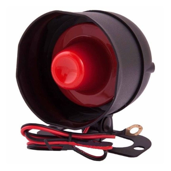 Egyszerű sziréna 6 hanggal, 12V tápegységgel