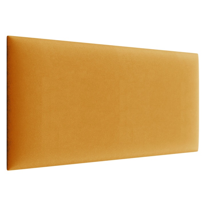 Panou tapitat pentru perete Pag, MIRJAN24, galben, 84x42 cm