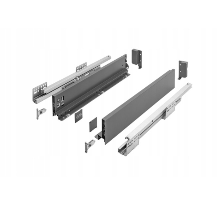 Sertar Axis Pro, GTV, Low L250 H86, Antracit