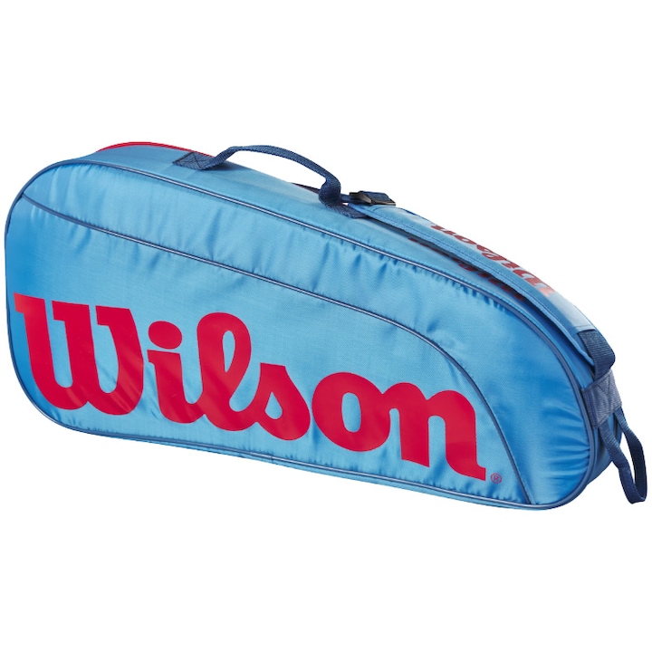 Чанта за тенис ракети Wilson JUNIOR 3 Camp, Син/Червен