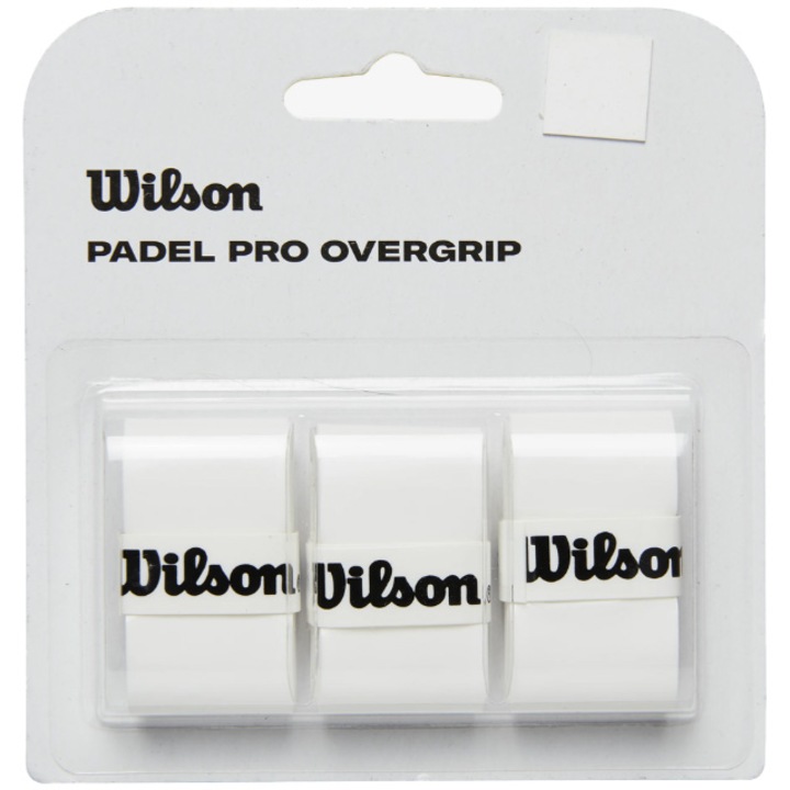 Overgrip racheta padel Wilson PRO, alb