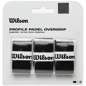  WILSON Padel Shock Shield Hybrid Replacement-Overgrip, Black,  WR8416501001 : Sports & Outdoors