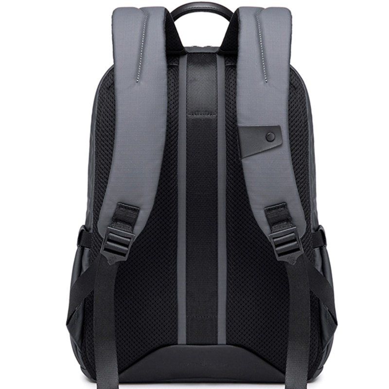 Rucsac casual, compartiment laptop 15.6 inch, tableta 9.7 inch, rezistent la apa, sistem fixare pe valiza, ARCTIC HUNTER, B00536GY, Gri