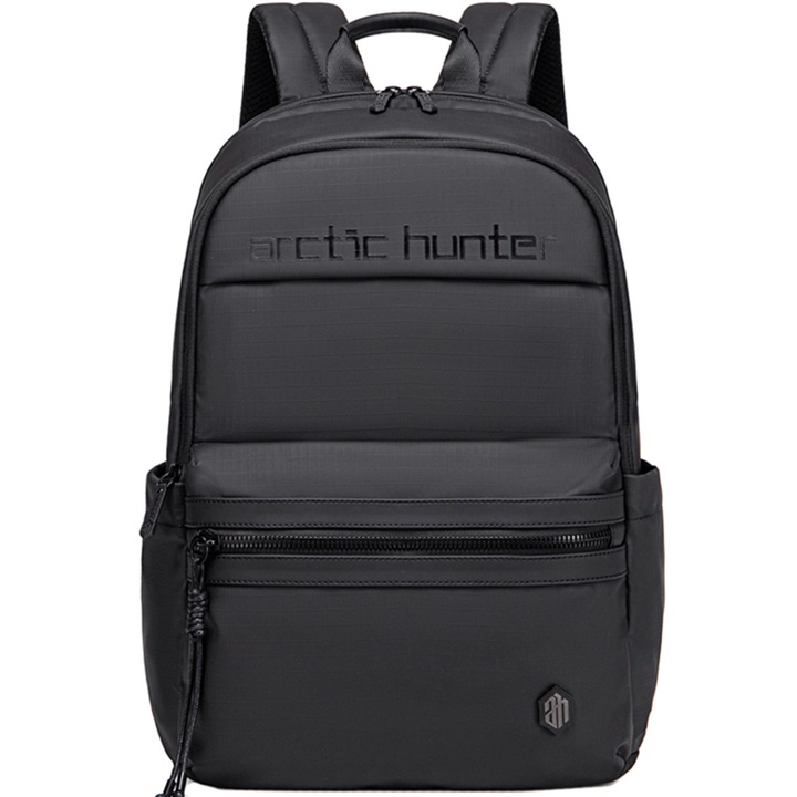 Rucsac casual unisex, compartiment interior laptop, Arctic Hunter B00536BK Negru