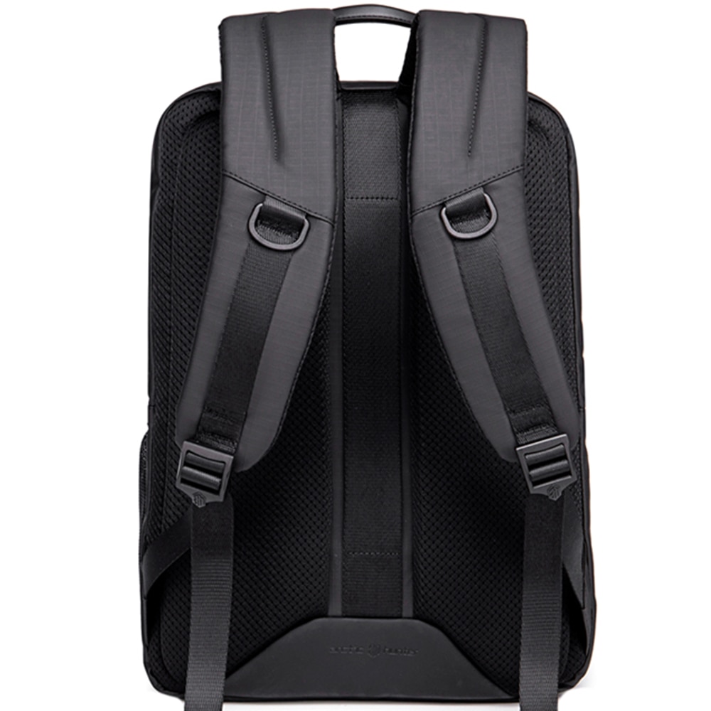 Rucsac laptop 15.6 inch, port USB, si USB-C, rezistent la stropi de apa, sistem fixare pe valiza, interior bine compartimentat, ARCTIC HUNTER, B00532BK, Negru