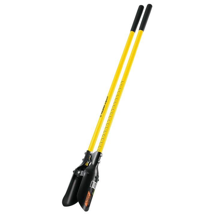 Lopata sapator gaura Ø165 mm, cu coada din fibra de sticla, L 122 cm Truper Expert