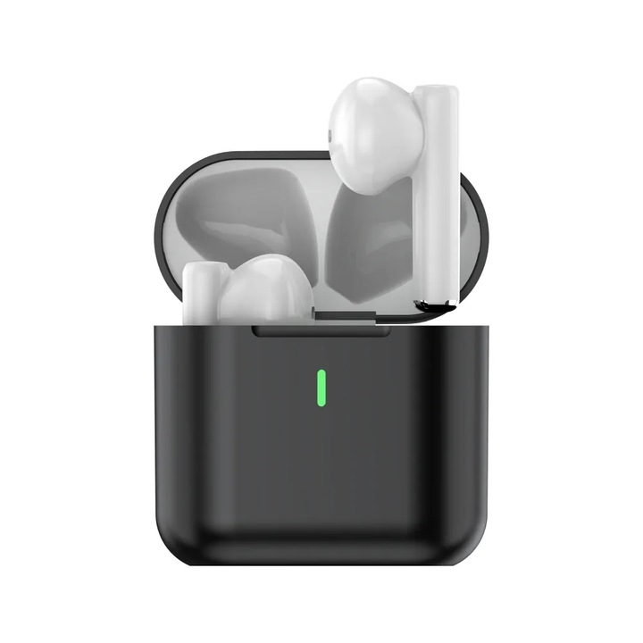 Bluetooth слушалки, безжично аудио, чист звук, удобен дизайн, дълъг живот на батерията, USB C порт, бързо зареждане, Bluetooth V5.0, черни