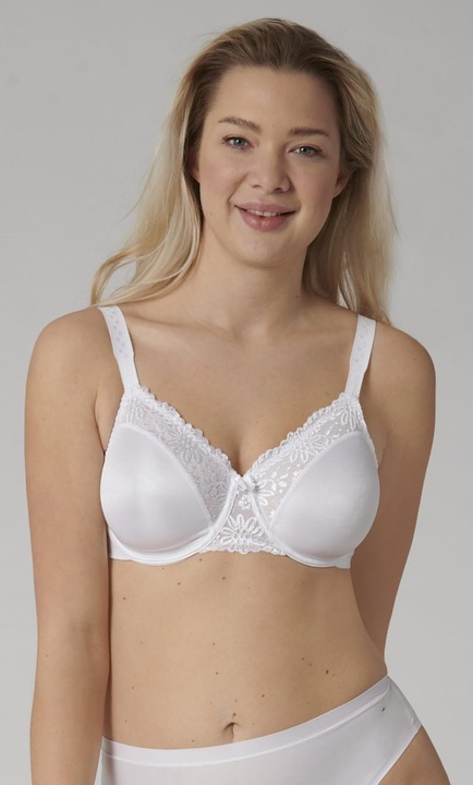 Дамски сутиен с банели, Triumph Ladyform Soft, Бял