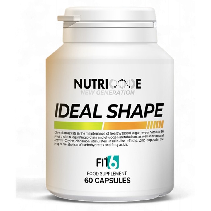 Supliment alimentar, FM Nutricode Ideal Shape New Generation cura pentru 30 zile 60 capsules