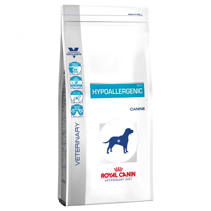 Hrana dietetica pentru caini Royal Canin VD, Hypoallergenic, 2kg