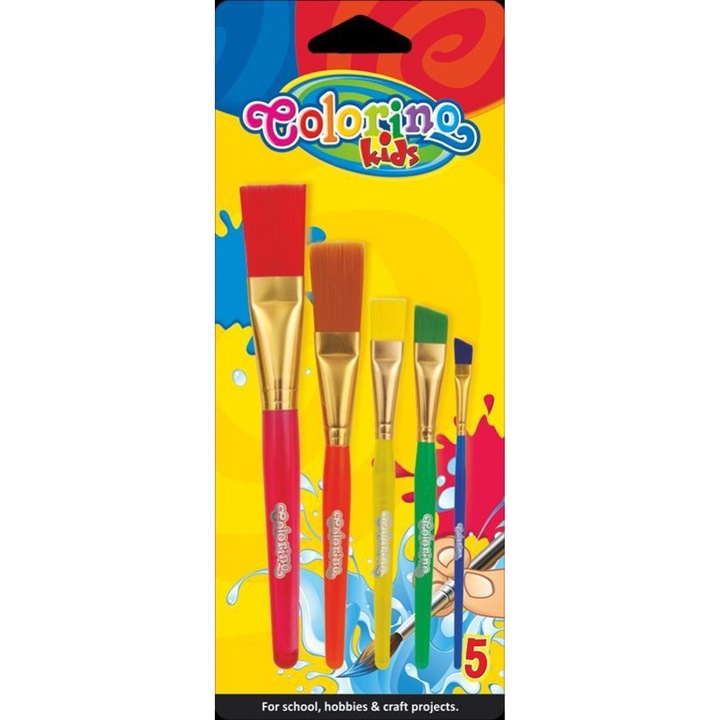 Set 5 Pensule Acrilice