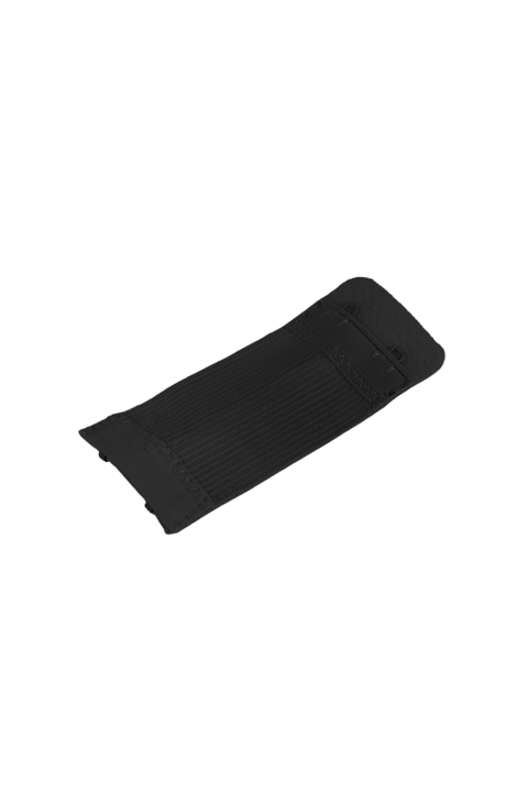 Elasztikus melltartó hosszabbító, szélesség 38 mm, Fekete