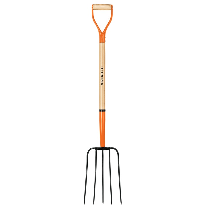 5 fogas villa fa farokkal, L 89 cm, Truper nyéllel