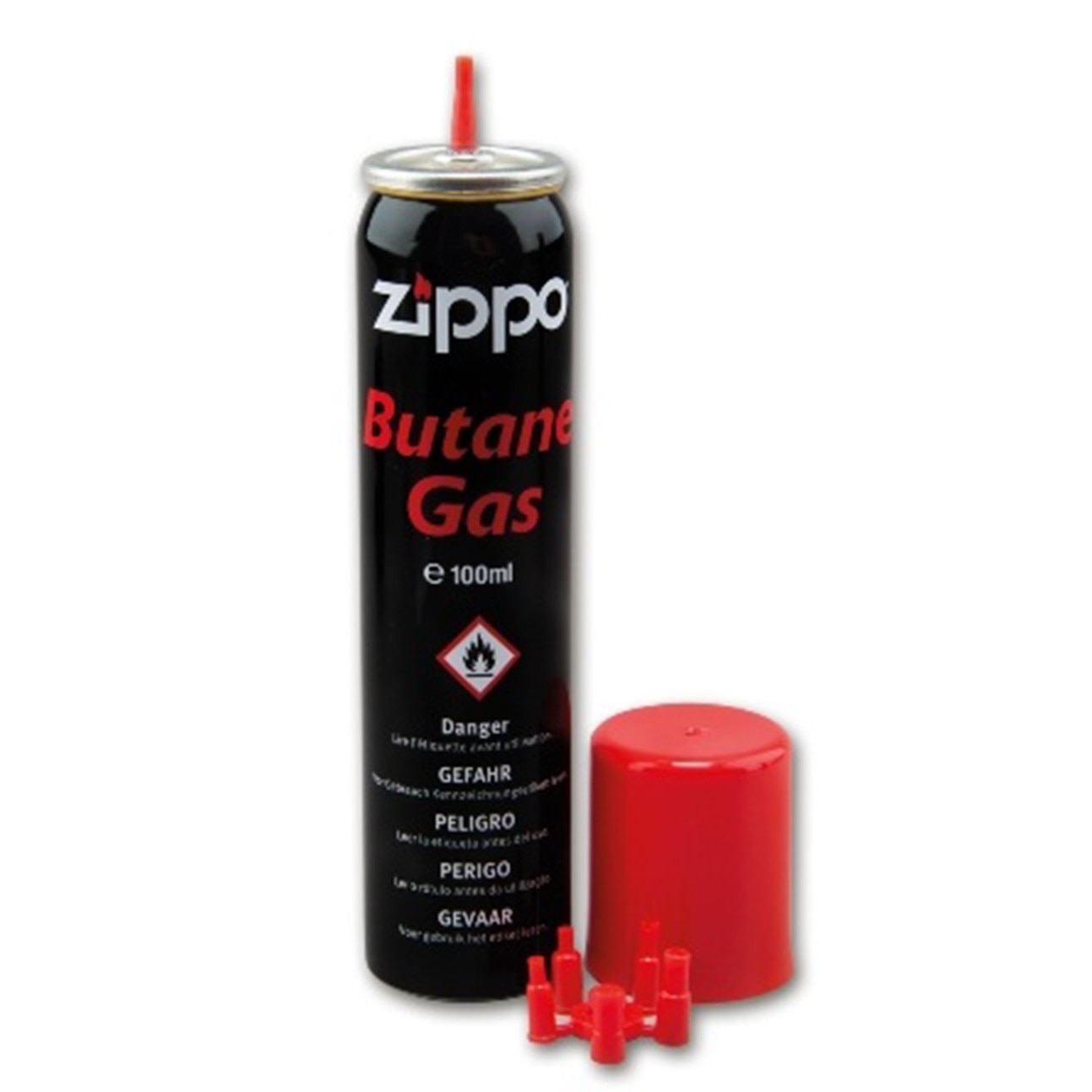 Gaz butan Zippo pentru brichete, capacitate 100 ml, negru eMAG.ro