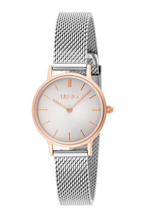 Liu Jo, Analóg karóra hálós szíjjal, Ezüstszín, Aranyszín