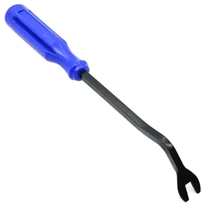 Extractor de capse pentru tapiterie, Zola®, plastic si metal, lungime 22.5 cm, albastru