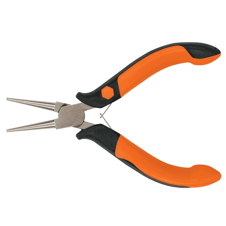 Cleste mini cu cioc scurt ascutit, L 13 cm Truper