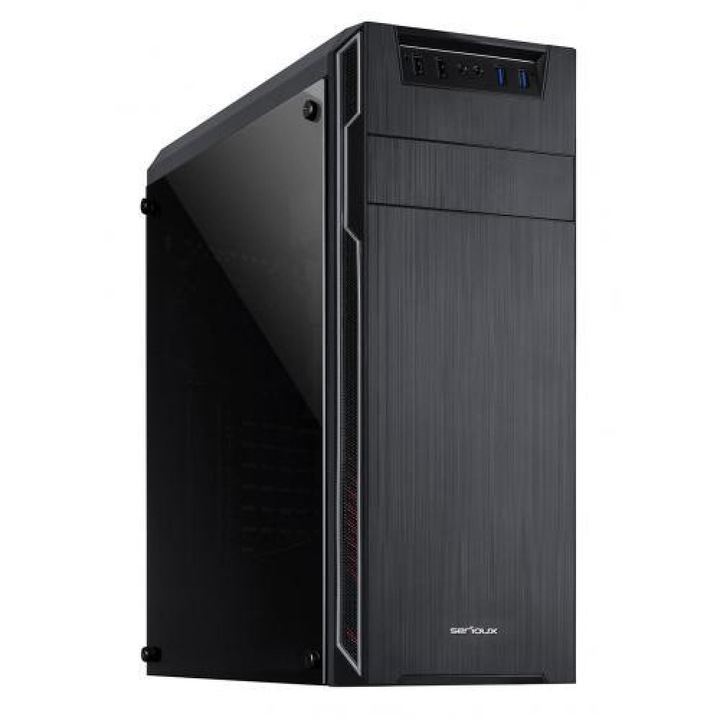 Sistem Desktop PC Intel Raptor Lake i7-13700 pana la 5.2GHz, 64GB DDR4, SSD 2TB, Placa de baza Z690, Carcasa Office, Licenta Microsoft Windows 11 Professional
