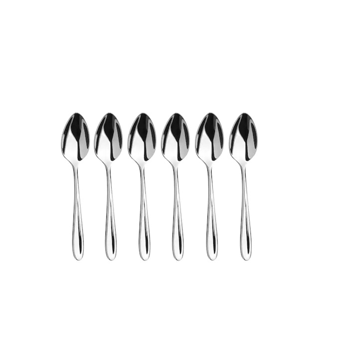 Set de lingurite din otel Inoxidabil, 6 piese, Arthur Price, 16.5x2.7cm, Argintiu, AEN-BBL8341-151